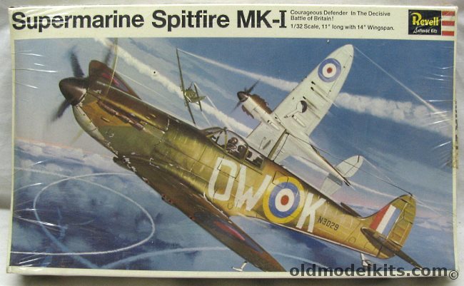 Revell 1/32 Supermarine Spitfire Mk1 - 610 Sq 'County of Chester', H282-200 plastic model kit